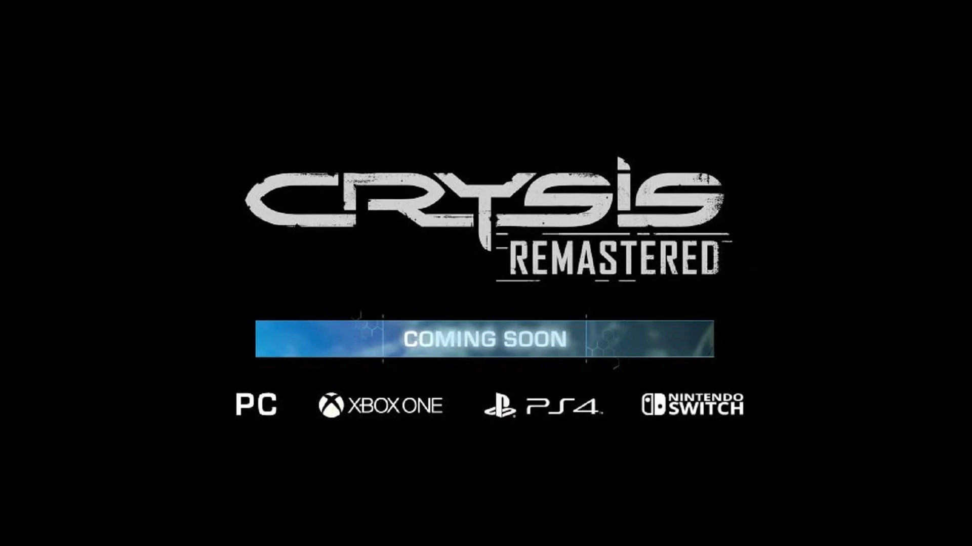 Crytek announces Crysis Remastered