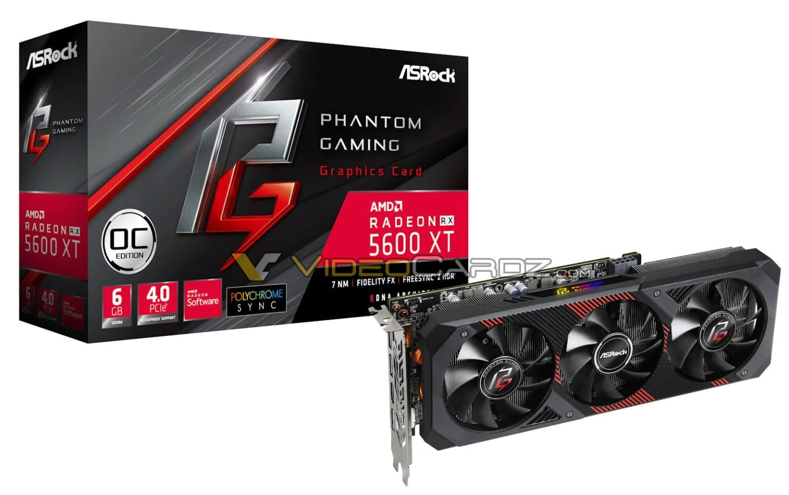 ASRock's Radeon RX 5600 XT graphics card spotted online