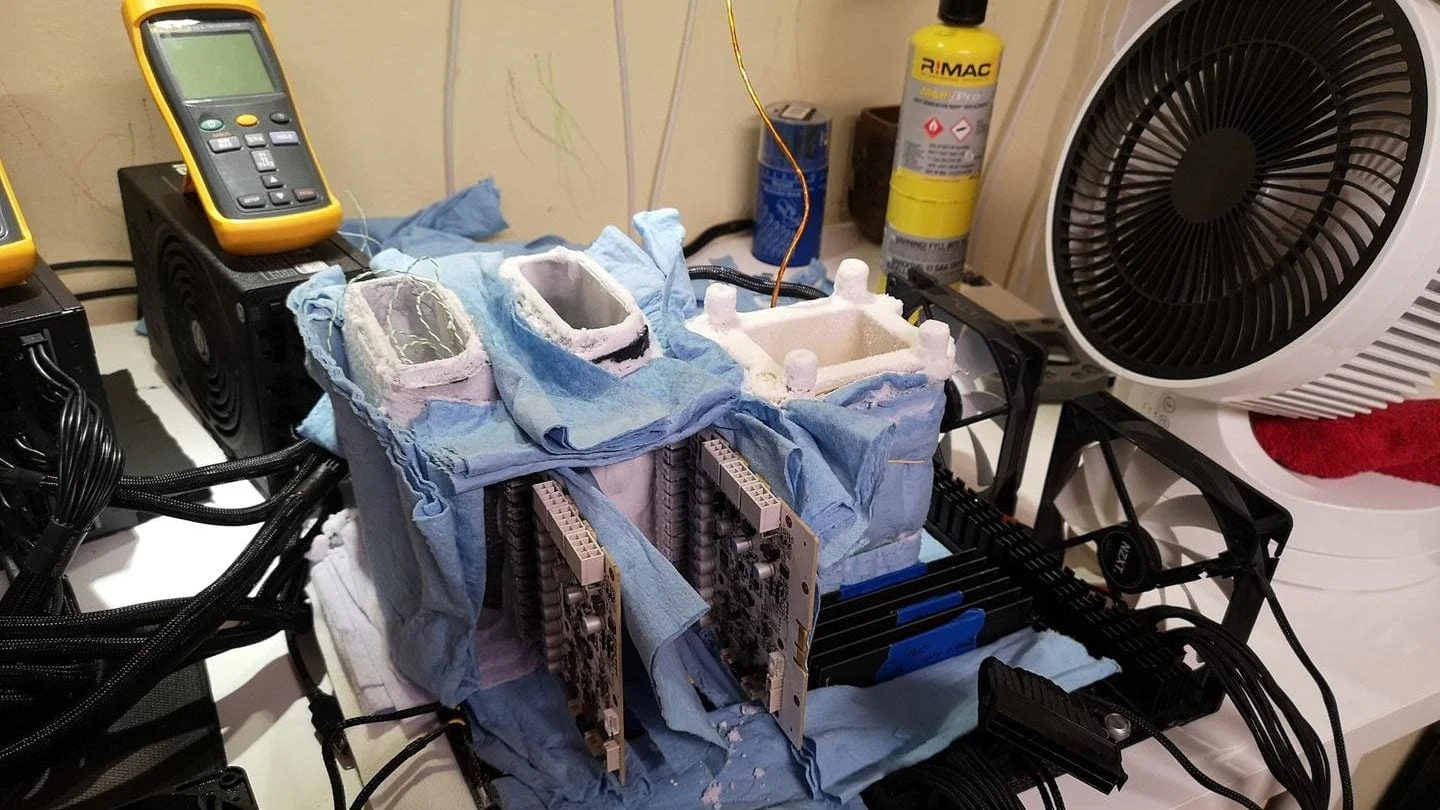 Swedish overclocker Rauf celebrates Galax HOF decade with record on two RTX 2080 Ti