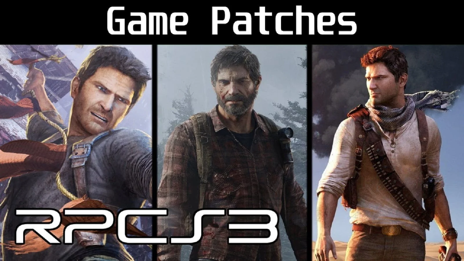 RPCS3: Patch installation for The Last of Us, Uncharted, and many other games