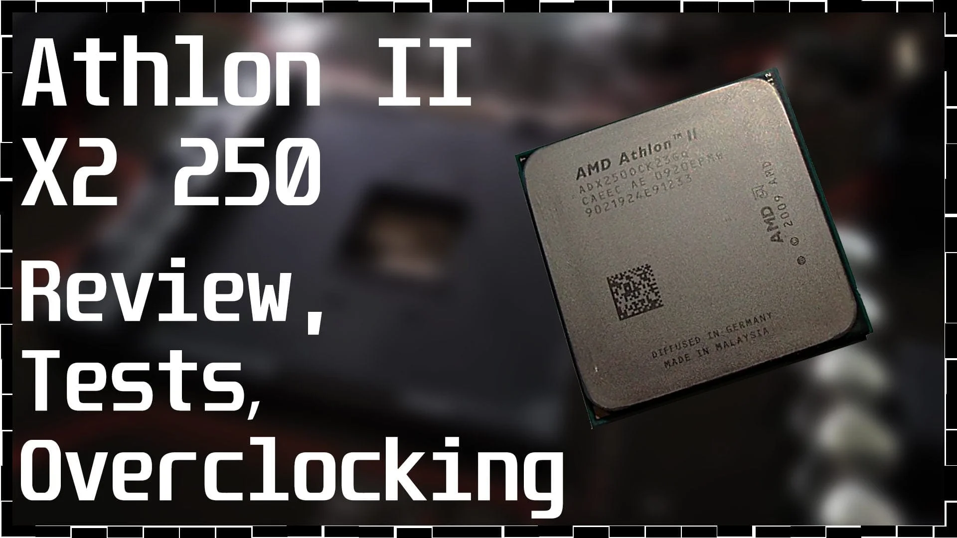 Athlon II X2 250 review, benchmarks, and overclocking