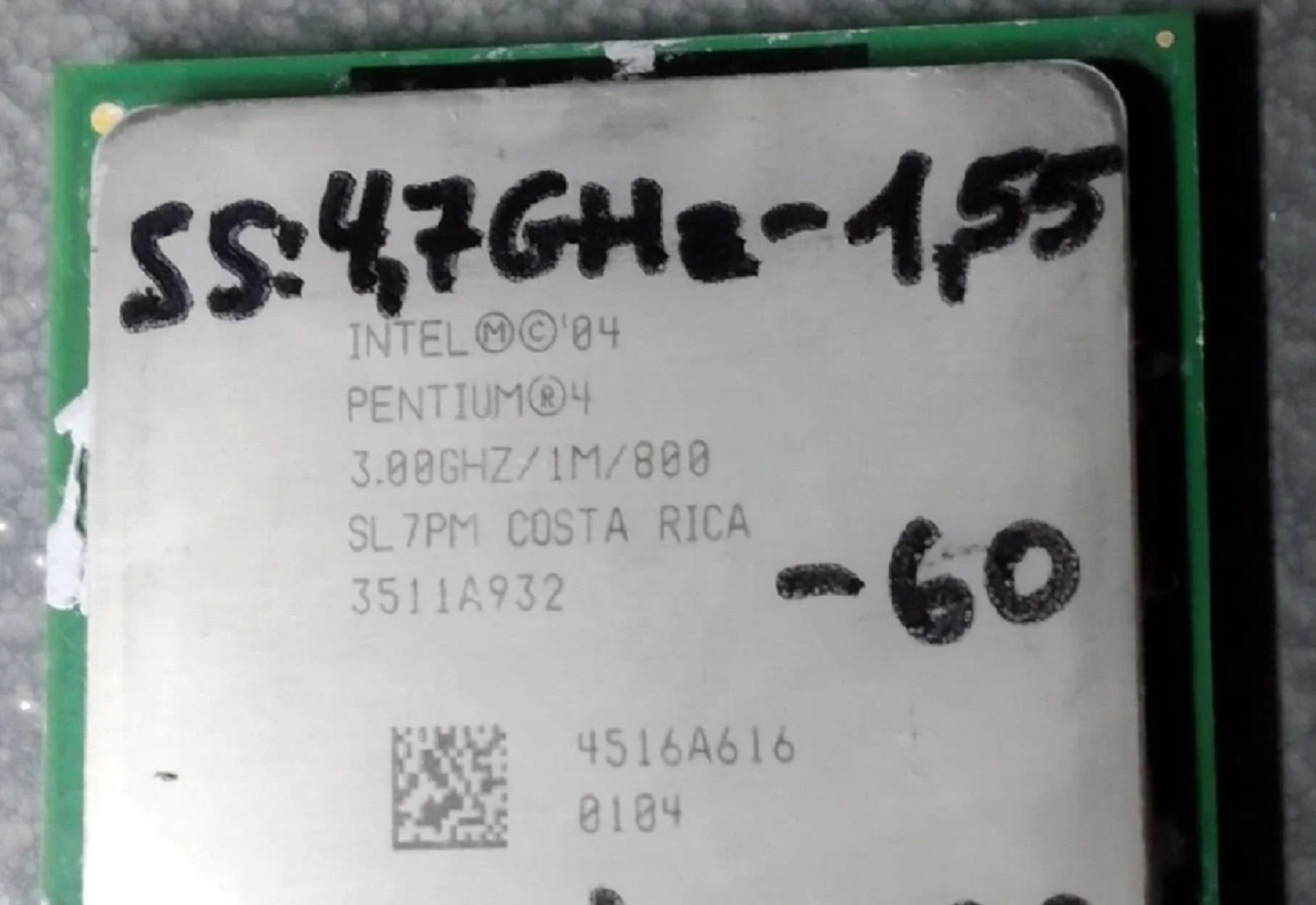 GRIFF sets new record for Intel Pentium 4 3.0Ghz (Prescott) CPU category