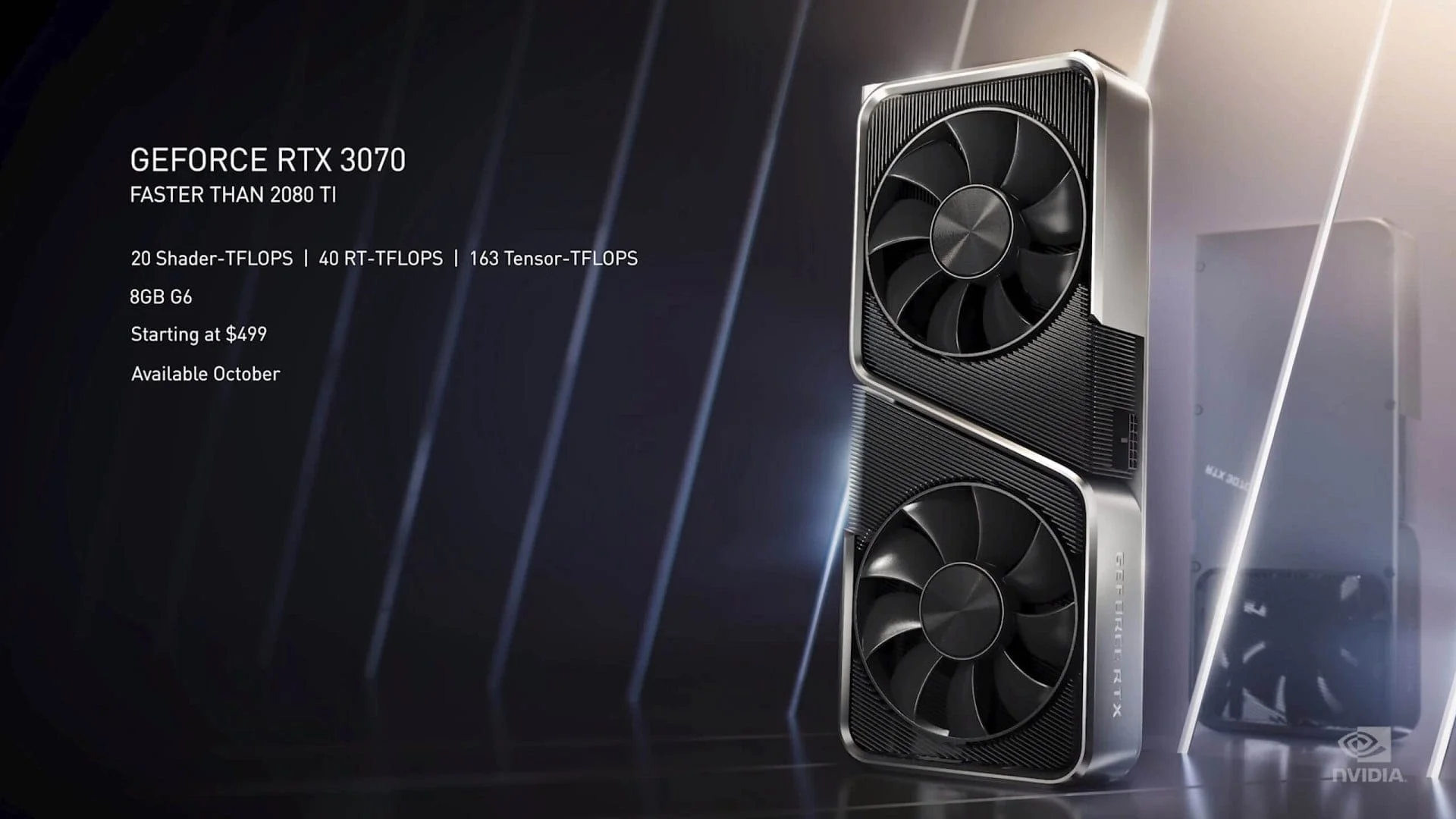 Benchmarks prove GeForce RTX 3070 matches the flagship RTX 2080 Ti