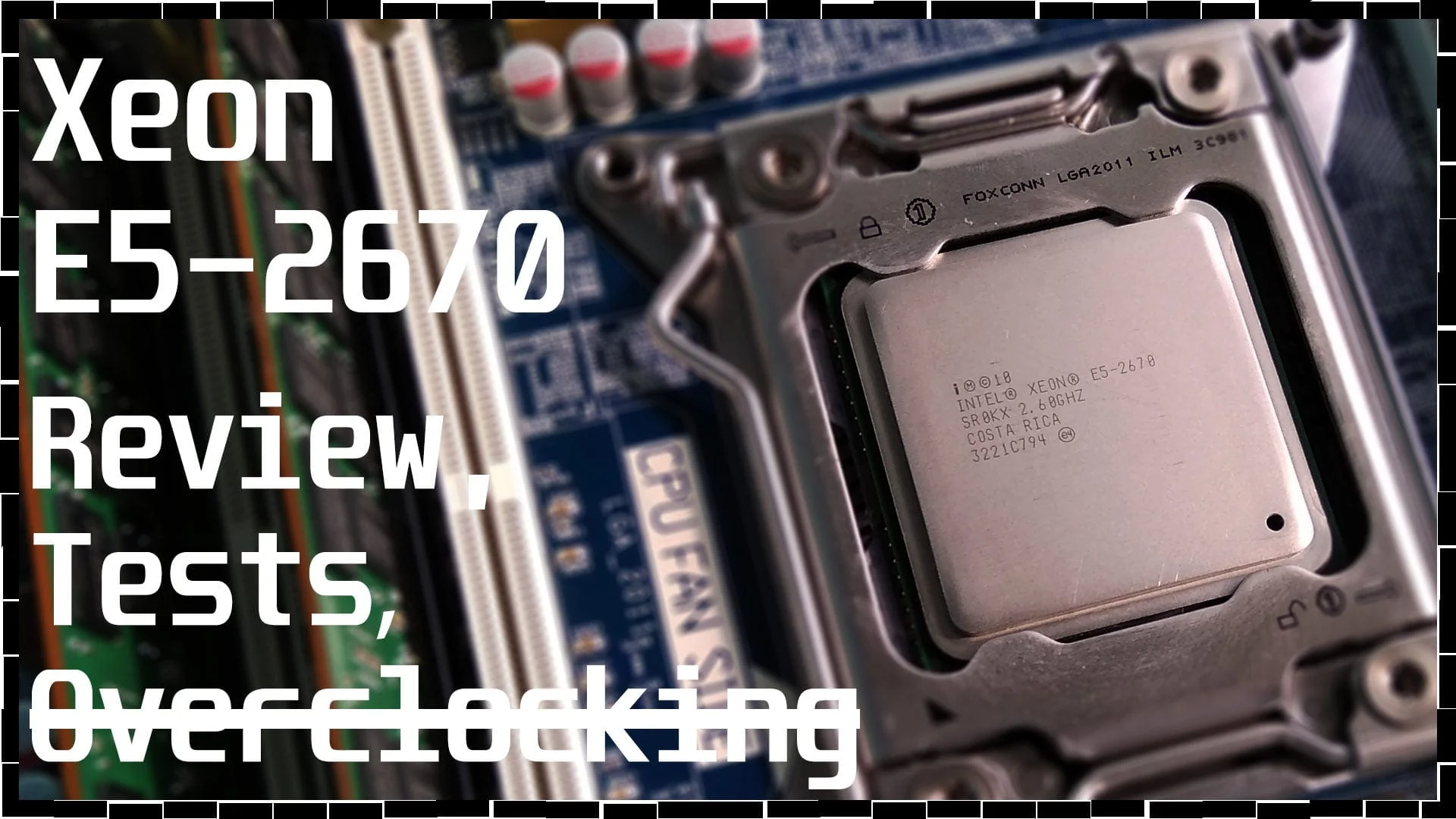Intel Xeon E5-2670 review and benchmarks