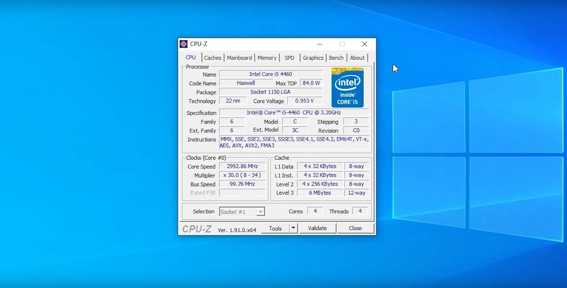 How the Intel Core i5-4460 fares in 2020: testing the 4-core Haswell in modern games